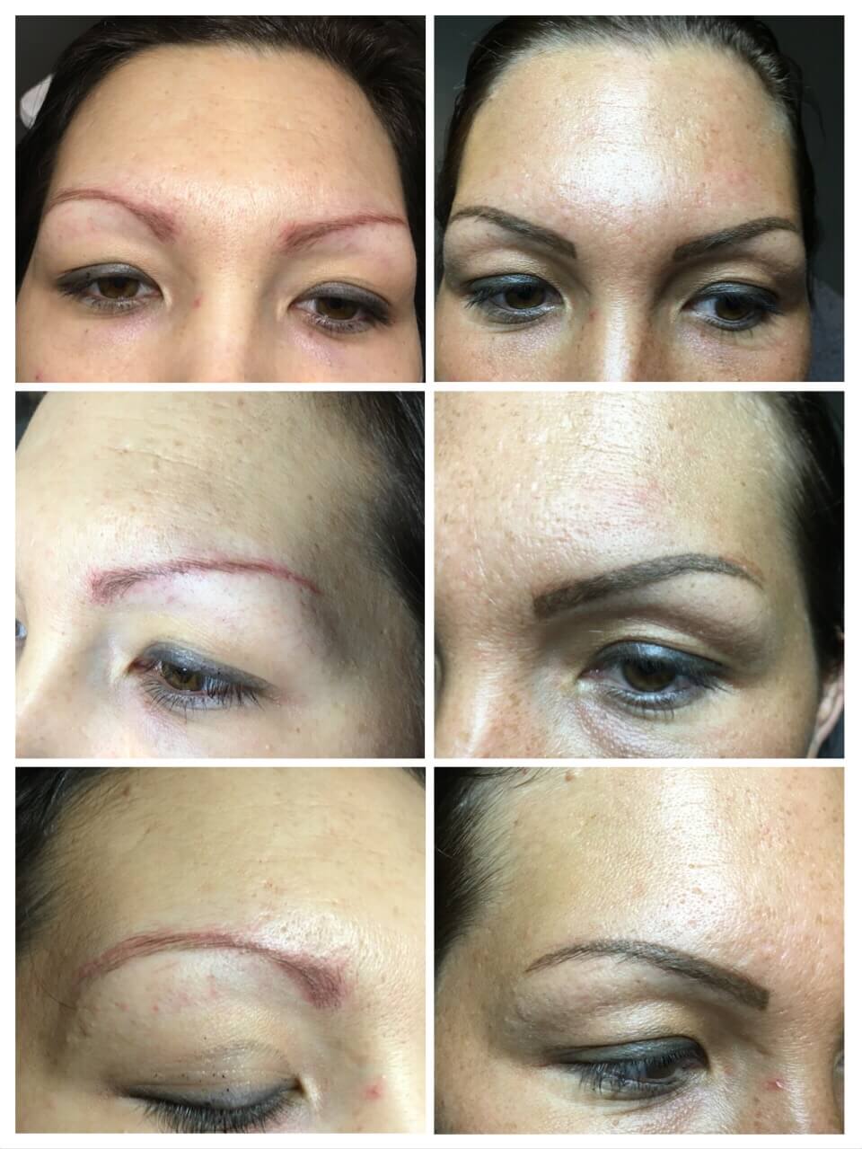 permanente make up wenkbrauwen schaduwtechniek