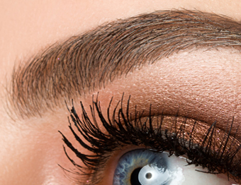 wimperextensions en eyeliner