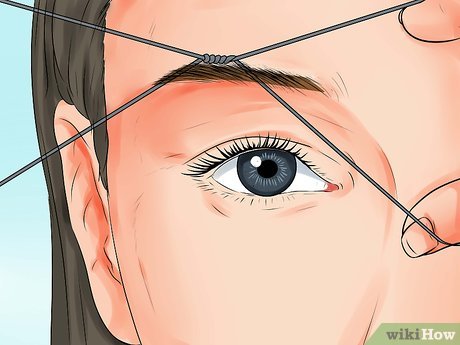 wenkbrauwen touwtjes