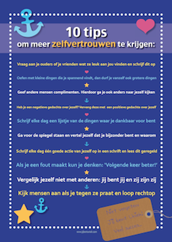 meer zelfvertrouwen